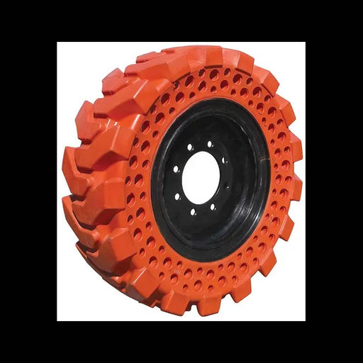 10 X 16.5 (30X10) Non-Marking Orange Solid Tire, Left, 7022983