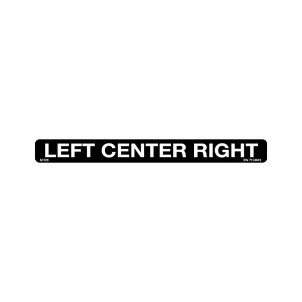 Bobcat 7104843 Quick Coupler Label Decal For Sprayer