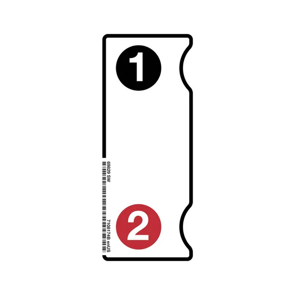 Bobcat 7108174 Couplers Decal for Toolcat Work Machines