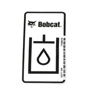 Bobcat 7120570 Hydraulic Oil Decal
