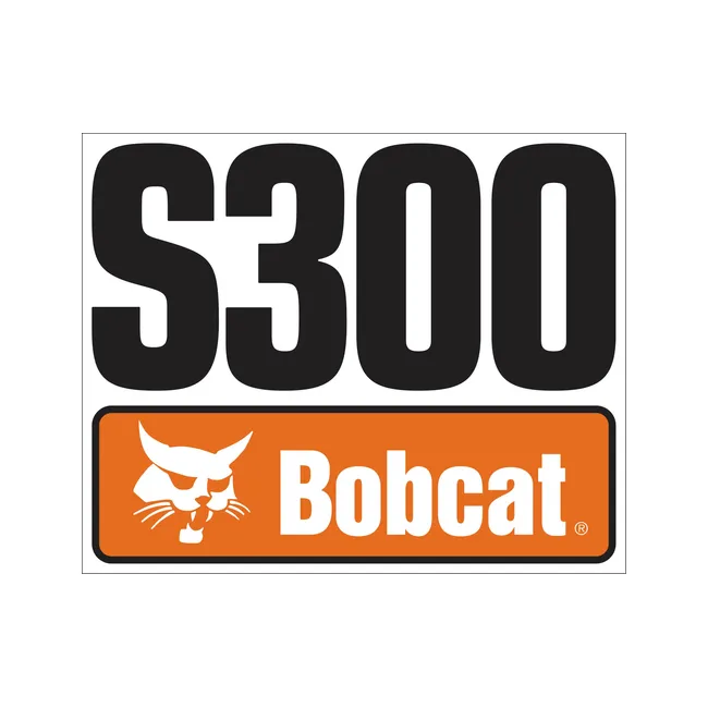 Bobcat 7120593 S300 Model Decal
