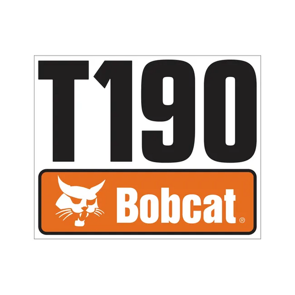 Bobcat 7120595 T190 Decal