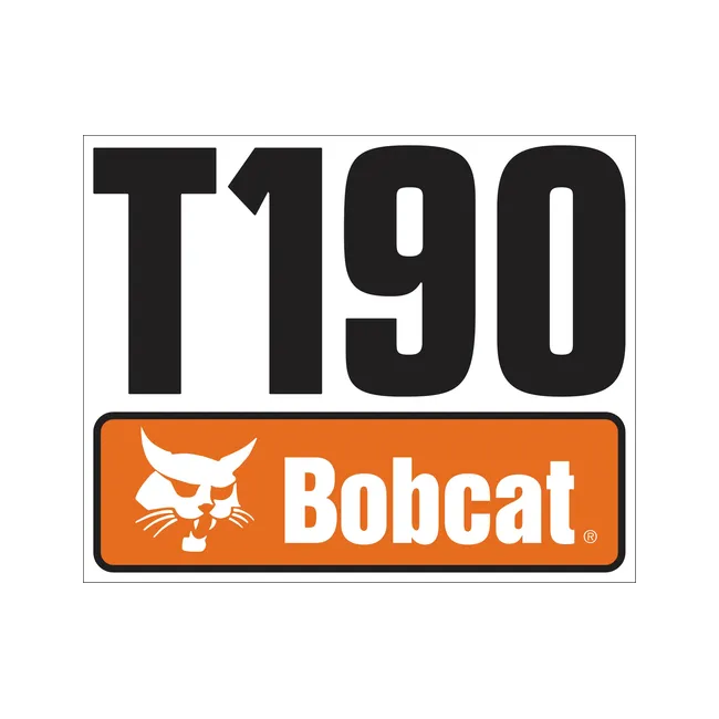 Bobcat 7120595 T190 Decal