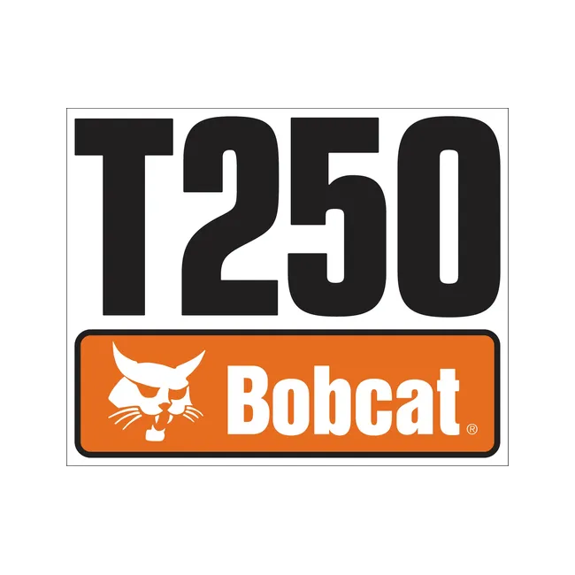 Bobcat 7120597 T250 Model Decal For Track Loaders