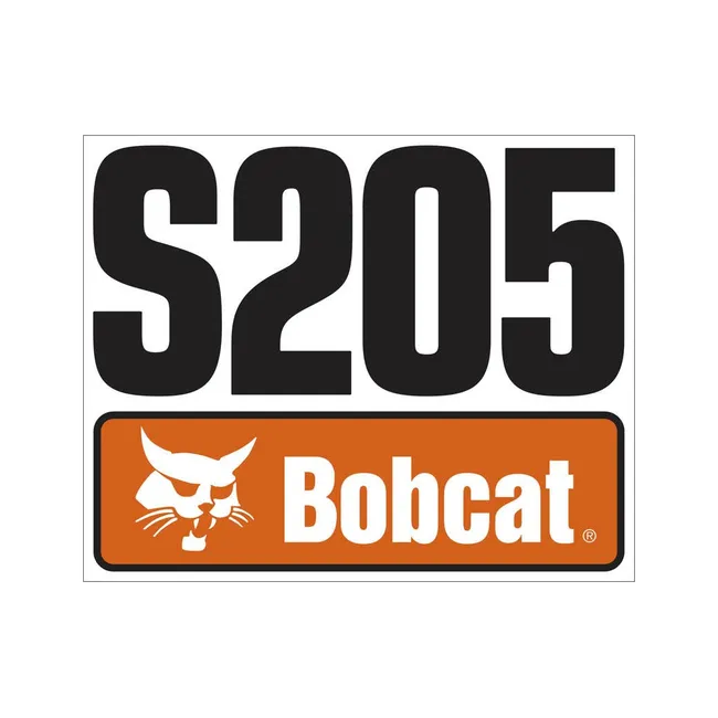 Bobcat 7120804 S205 Model Decal