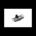 Left Control Foot Pedal Assembly for Loaders, 7123941