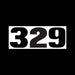 329 Model Decal for Excavators, 7125435