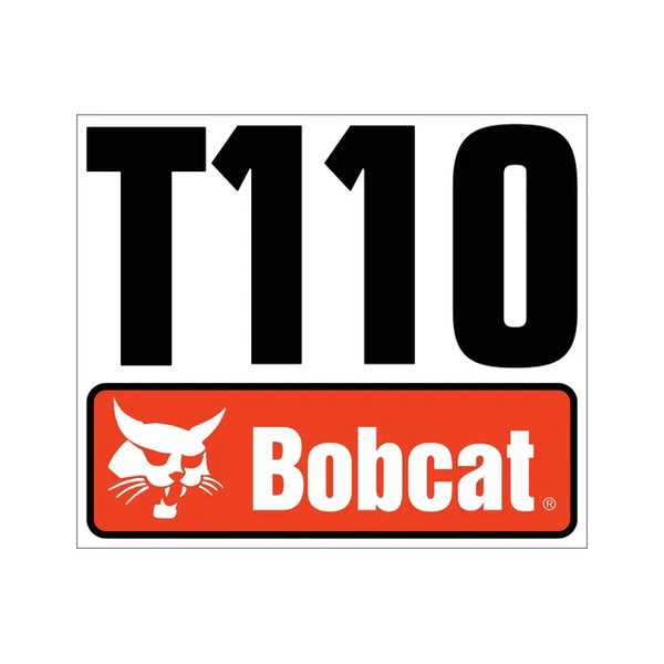 Bobcat 7126353 T110 Decal for Track Loaders
