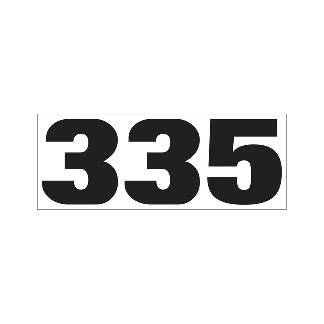 Bobcat 7127581 335 Model Decal For Excavators