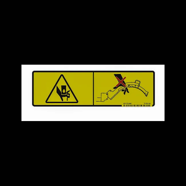 Warning Decal, 7130130