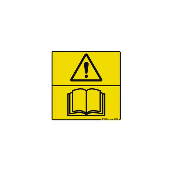 Bobcat 7130143 No-Text Operation Decal for Attachments