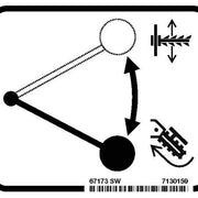 Bobcat 7130159 Selector Decal