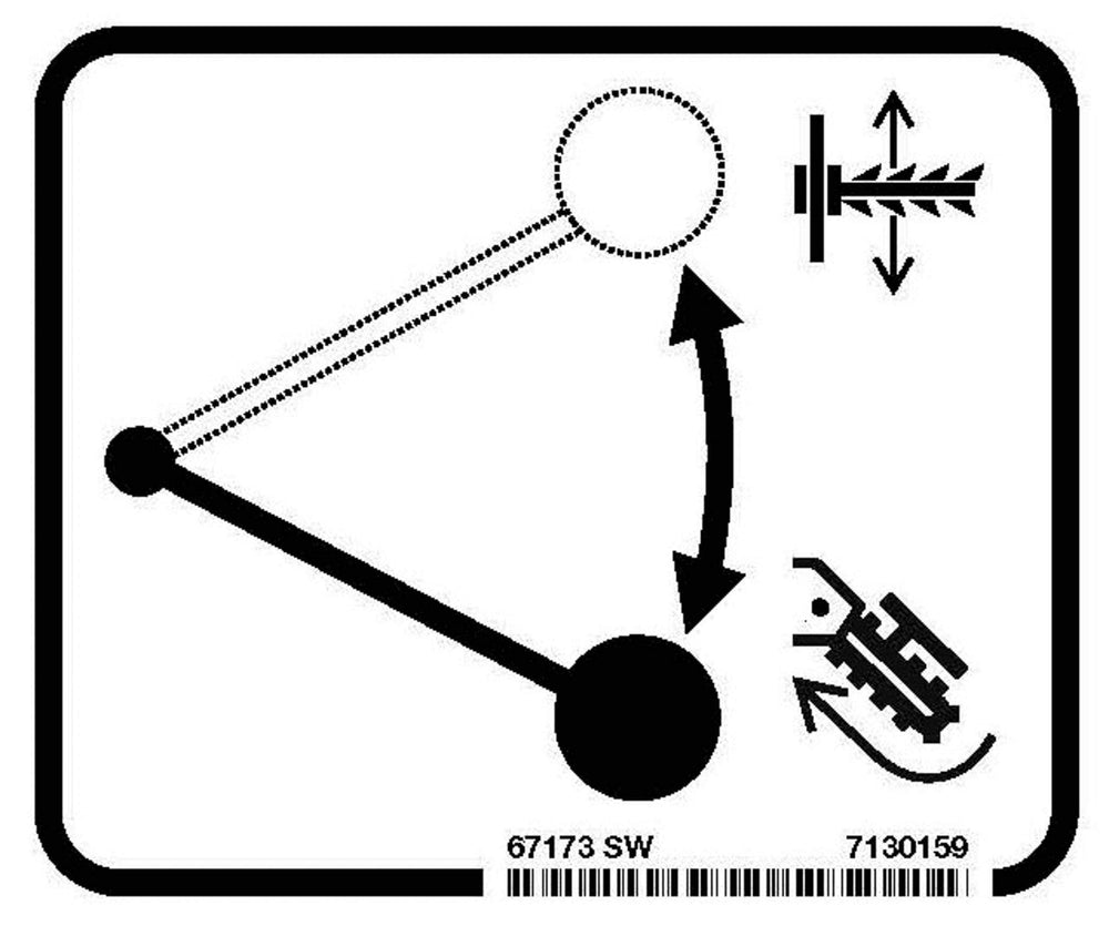 Bobcat 7130159 Selector Decal