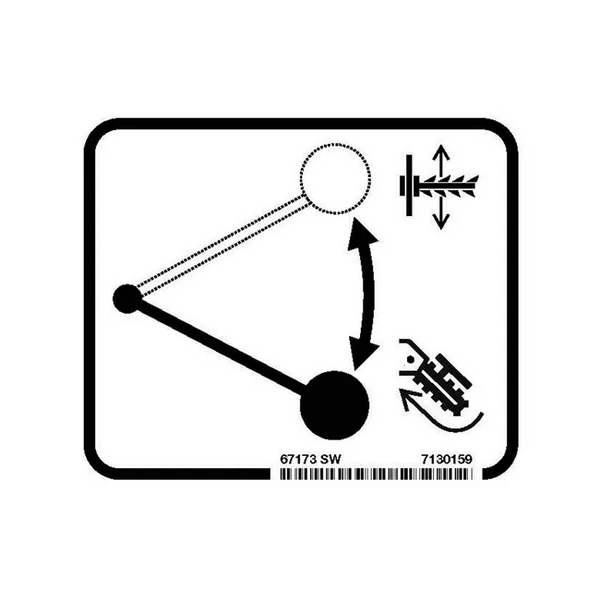 Bobcat 7130159 Selector Decal