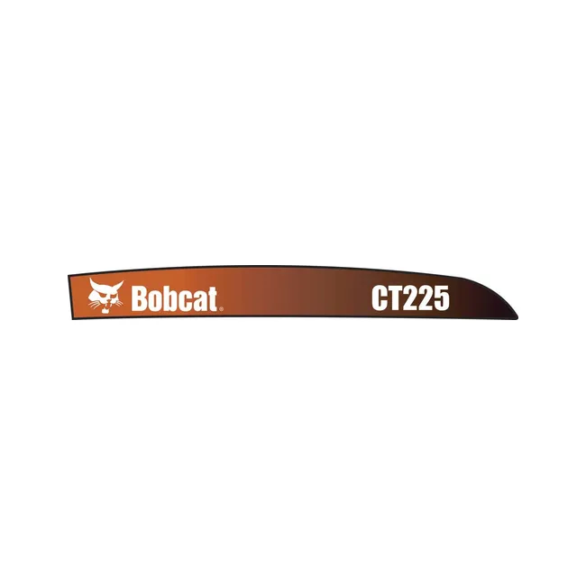 Bobcat 7130635 CT225 Model Decal