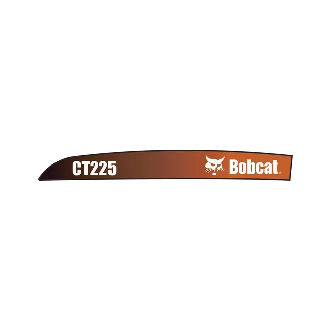 Bobcat 7130636 CT225 Model Decal