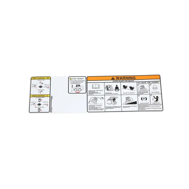 Bobcat 7131518 Warning Decal