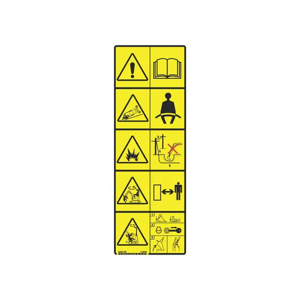Bobcat 7135261 Warning Decal