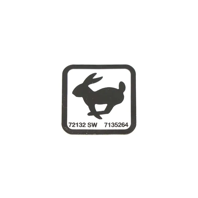 Bobcat 7135264 Excavator 2nd Speed Decal