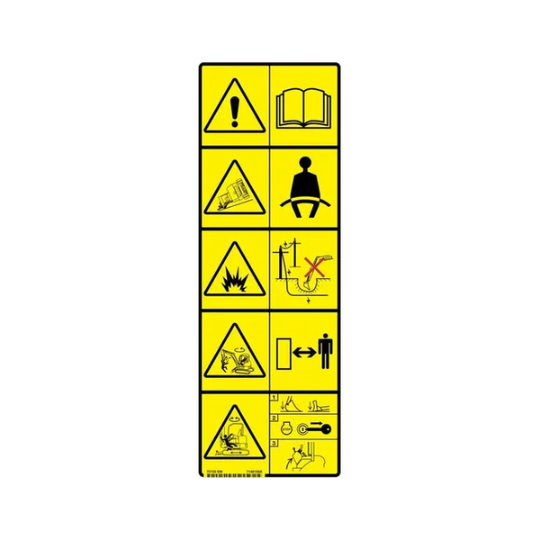 Bobcat 7148158 Warning Decal