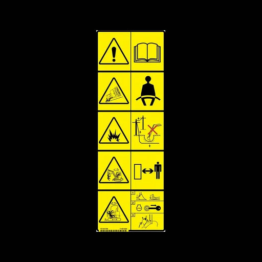 Warning Decal, 7148158