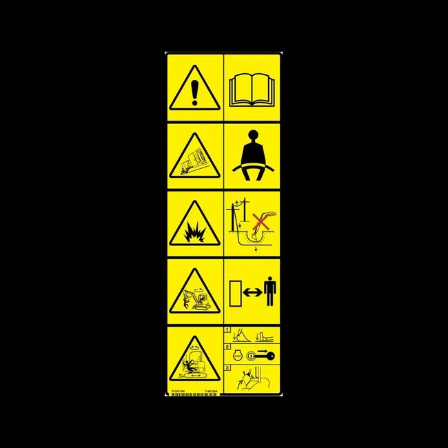 Warning Decal, 7148158