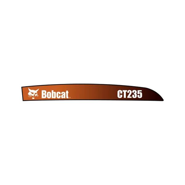 Bobcat 7148972 Right-Hand Hood Decal for Compact Tractors