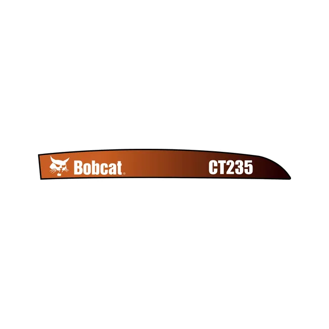 Bobcat 7148972 Right-Hand Hood Decal for Compact Tractors