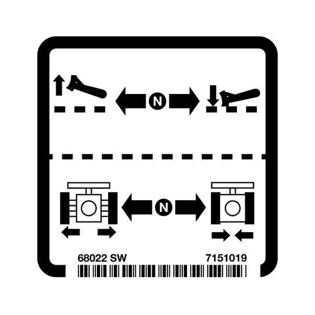 Bobcat 7151019 Blade Decal For Excavators