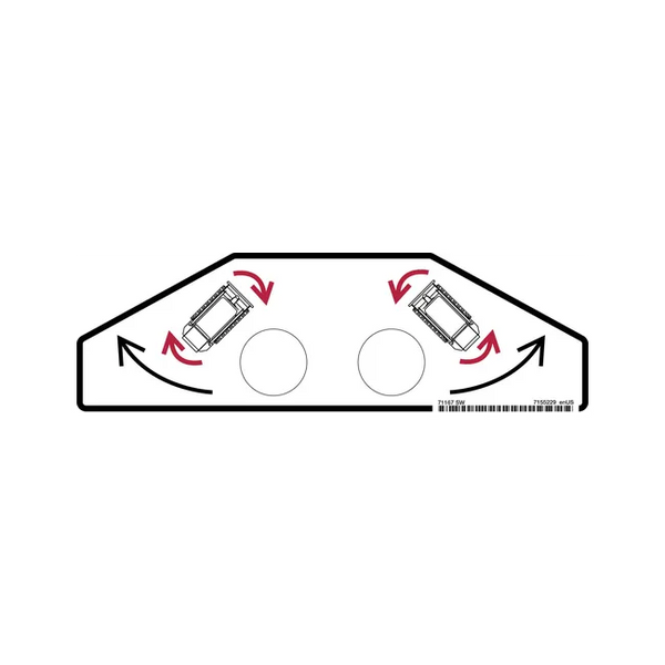 Bobcat 7155229 MT Loader Traction Decal