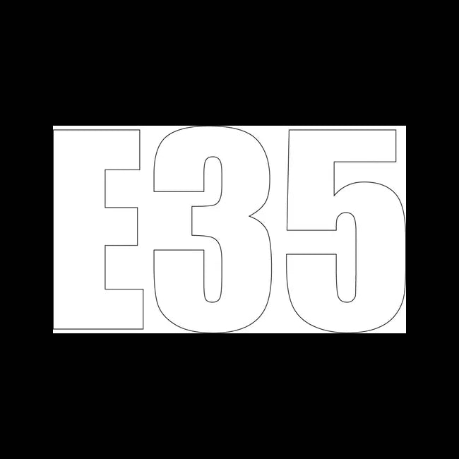 E35 Model Decal for Excavators, 7156613
