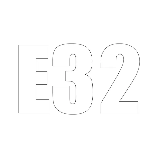 Bobcat 7157770 E32 Model Decal For Excavators