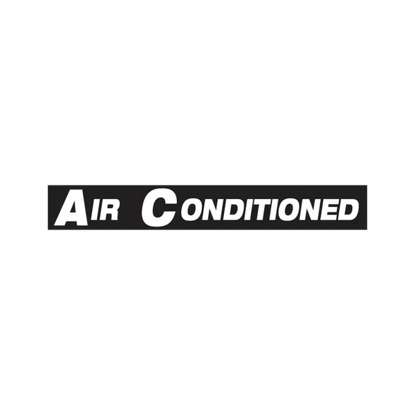 Bobcat 7166916 Air Conditioned Decal