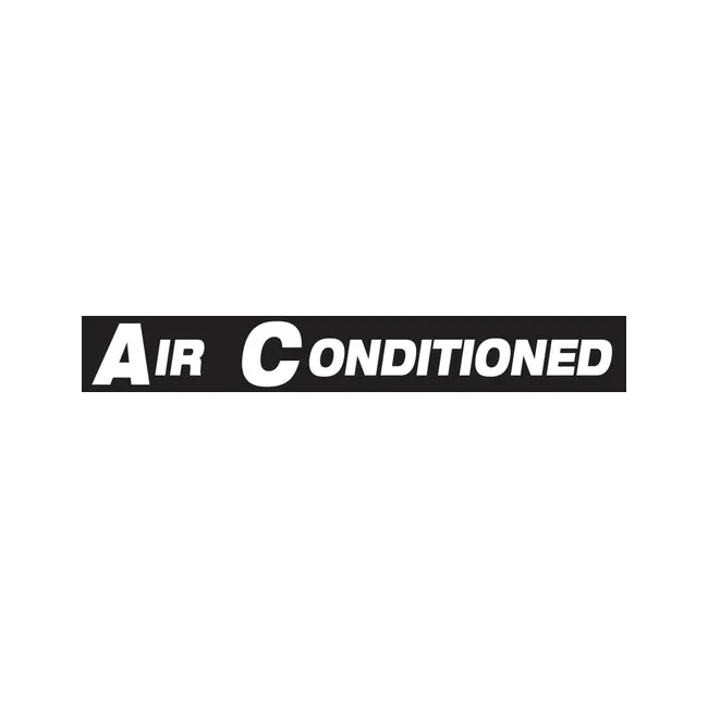 Bobcat 7166916 Air Conditioned Decal