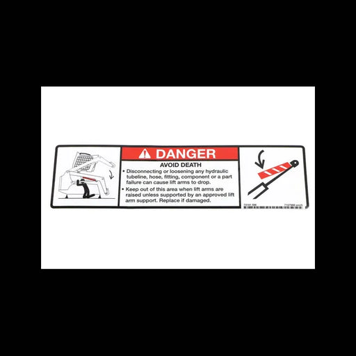 Danger Decal for Loaders, 7167988