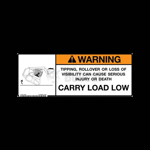 Carry Load Low Warning Decal, 7167993