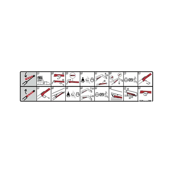 Bobcat 7168036 Lift Arm Decal Loader