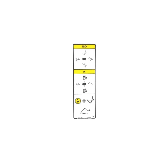 Bobcat 7168081 Operation Decal for Loaders