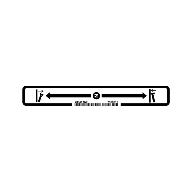 Bobcat 7169010 Control Decal for Excavators