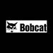 7.15 x 23.79 Bobcat Logo Decal for Excavators, 7169024