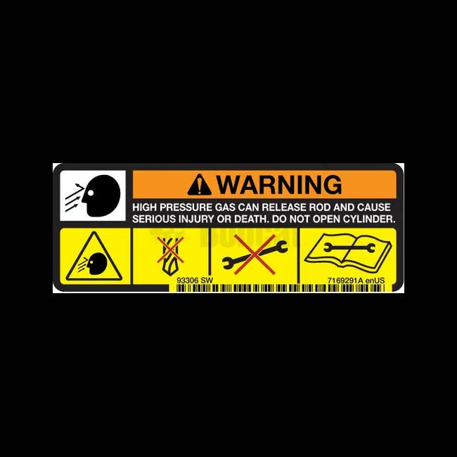 Warning Decal, 7169291