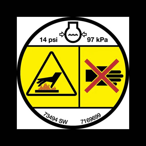 Radiator Cap Decal, 7169699