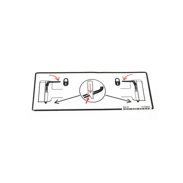 Bobcat 7173403 Operation Decal for Bobcat Equipment