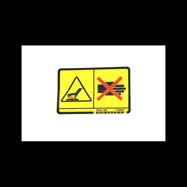 Warning Decal, 7185935