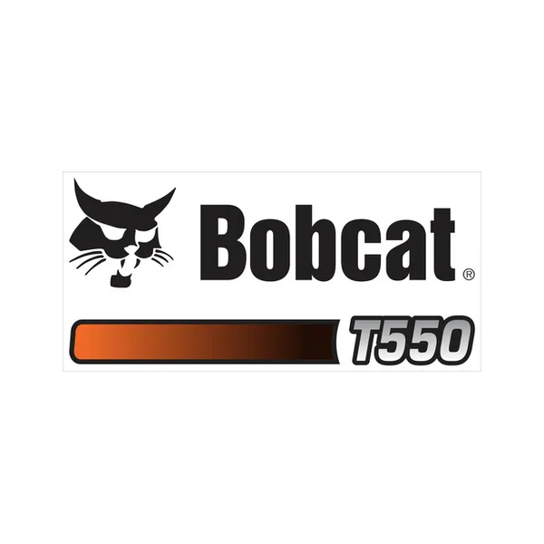 Bobcat 7195554 T550 Bobcat Model Decal
