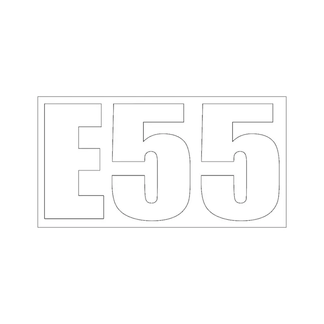 Bobcat 7201544 E55 Model Decal