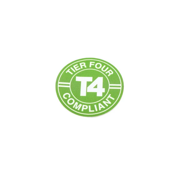 Bobcat 7204036 Tier Four Decal