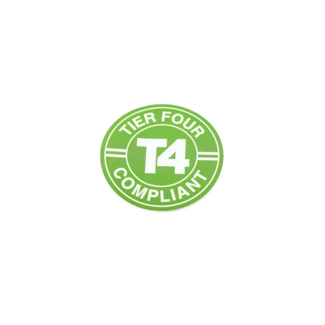 Bobcat 7204036 Tier Four Decal