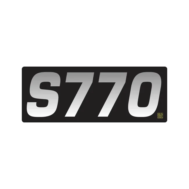 Bobcat 7211434 Model S770 Decal