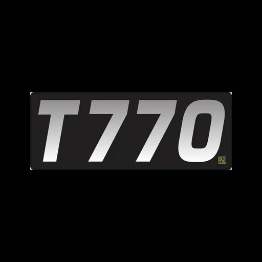 T770 Model Number Rear Door Decal, 7211441